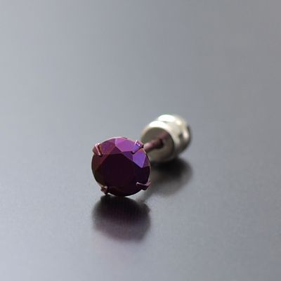 シルバースタッドピアス(片耳用)