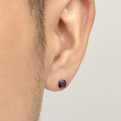 シルバースタッドピアス(片耳用)