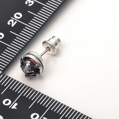 シルバースタッドピアス(片耳用)