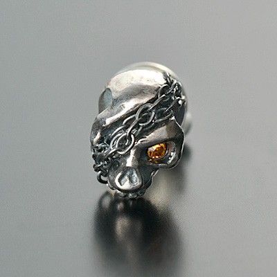 シルバースタッドピアス(片耳用)