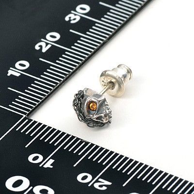 シルバースタッドピアス(片耳用)