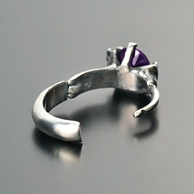 シルバーフープピアス(片耳用)