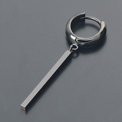 シルバーフープピアス(片耳用)