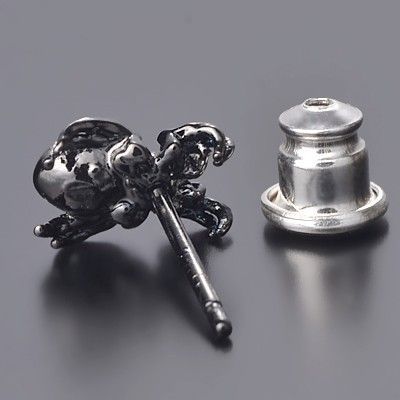 シルバースタッドピアス(片耳用)