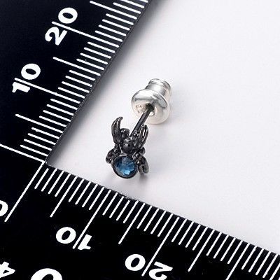 シルバースタッドピアス(片耳用)