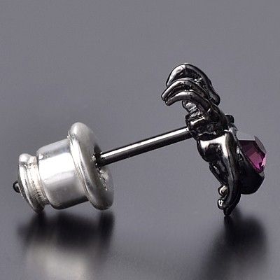 シルバースタッドピアス(片耳用)