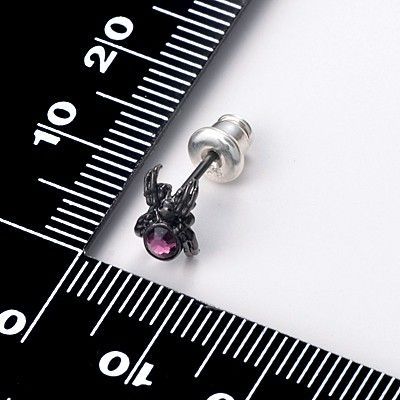 シルバースタッドピアス(片耳用)