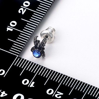 シルバースタッドピアス(片耳用)