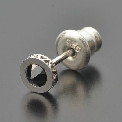 シルバースタッドピアス(片耳用)