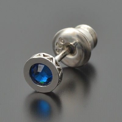 シルバースタッドピアス(片耳用)