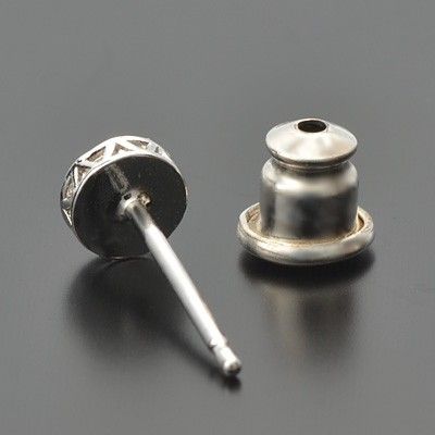 シルバースタッドピアス(片耳用)