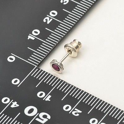 シルバースタッドピアス(片耳用)