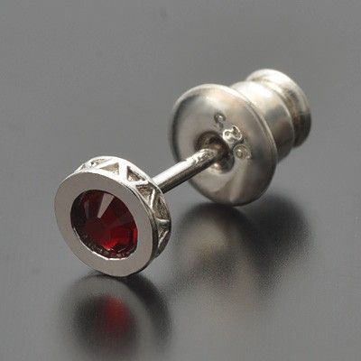 シルバースタッドピアス(片耳用)