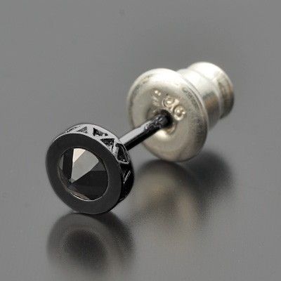 シルバースタッドピアス(片耳用)