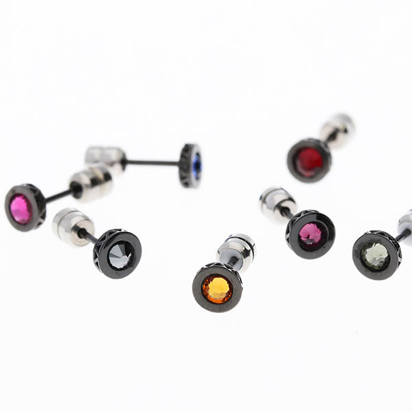 シルバーペアピアス