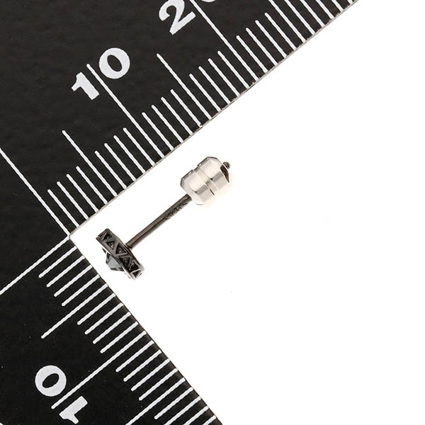 シルバーペアピアス