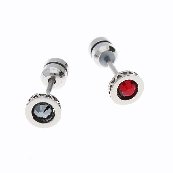 シルバーペアピアス