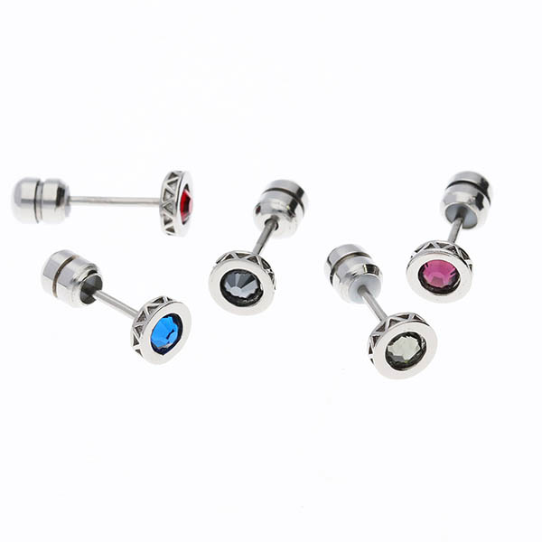 シルバーペアピアス