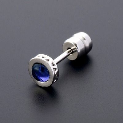 シルバースタッドピアス(片耳用)