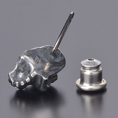 シルバースタッドピアス(片耳用)