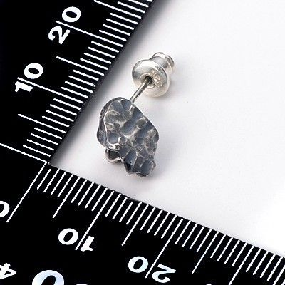 シルバースタッドピアス(片耳用)