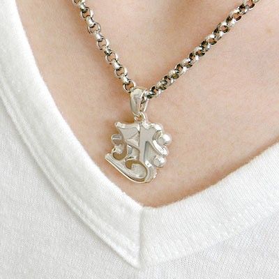 シルバーネックレス