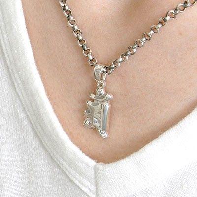 シルバーネックレス