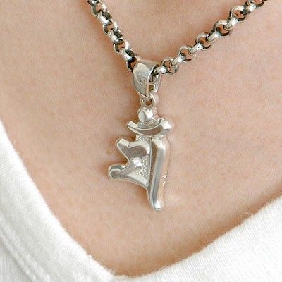 シルバーネックレス