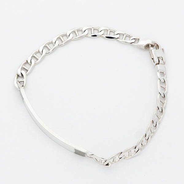 シルバーチェーンブレスレット