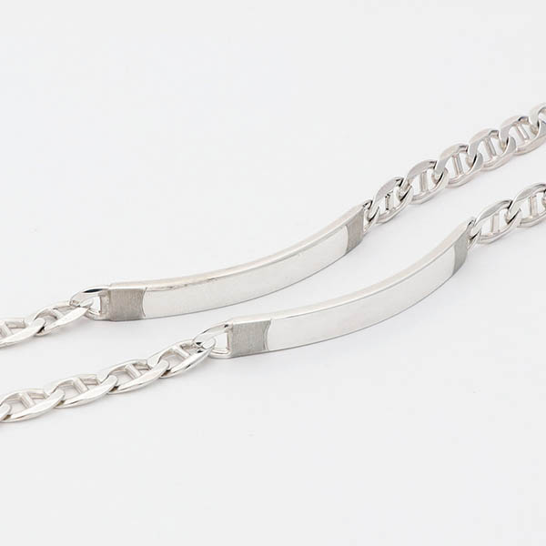 シルバーペアブレスレット