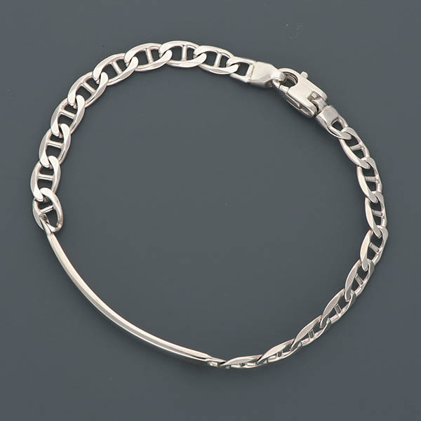 シルバーチェーンブレスレット