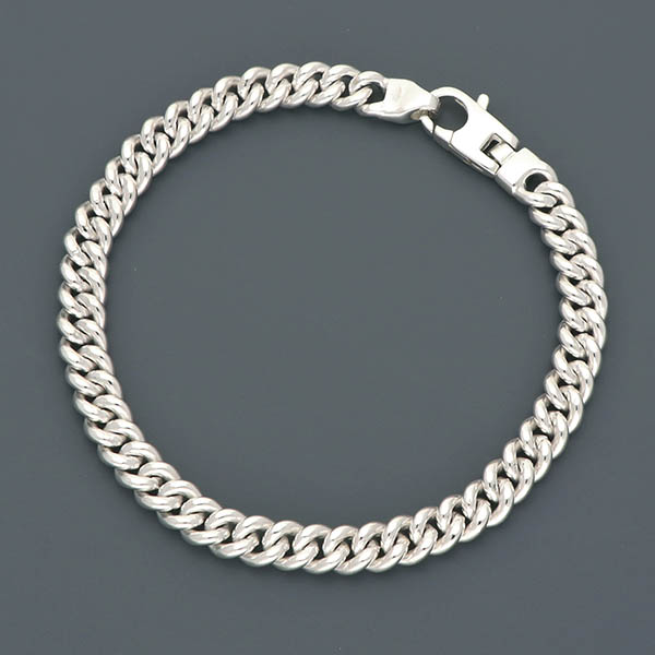 シルバーチェーンブレスレット