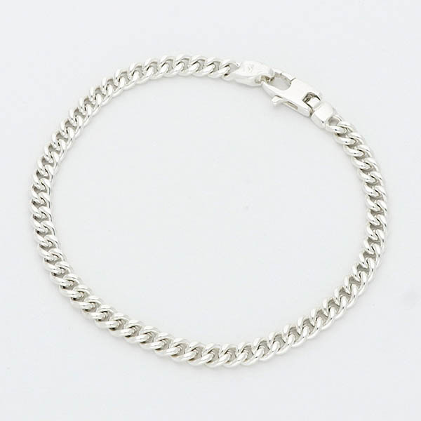 シルバーチェーンブレスレット