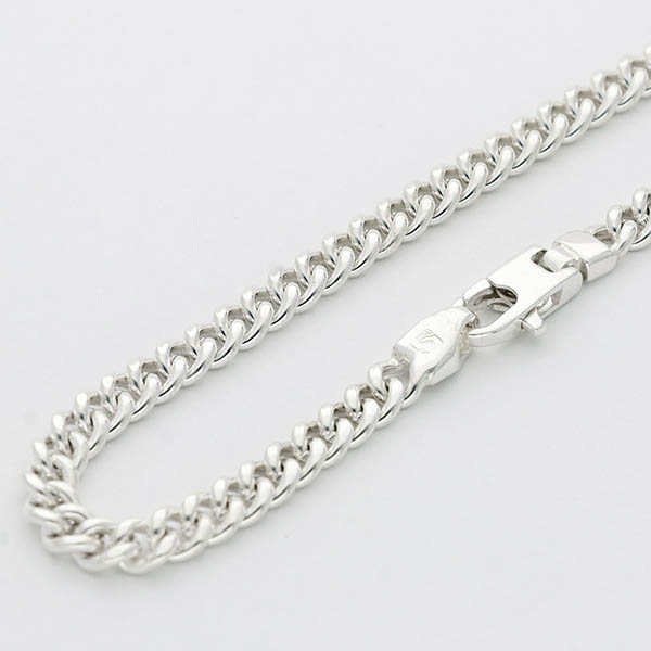 シルバーチェーンブレスレット