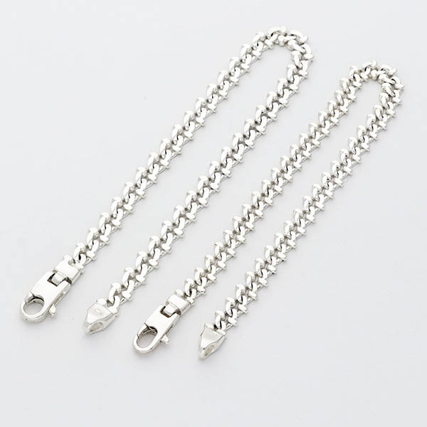 シルバーペアブレスレット