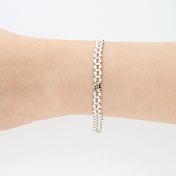 シルバーペアブレスレット