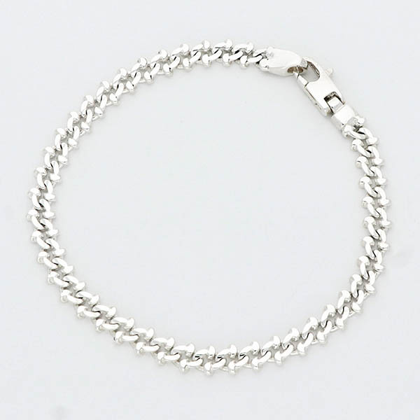 シルバーチェーンブレスレット