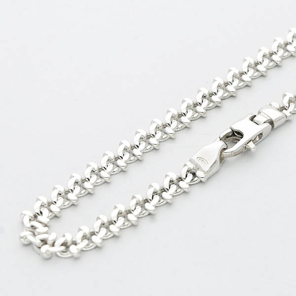 シルバーチェーンブレスレット