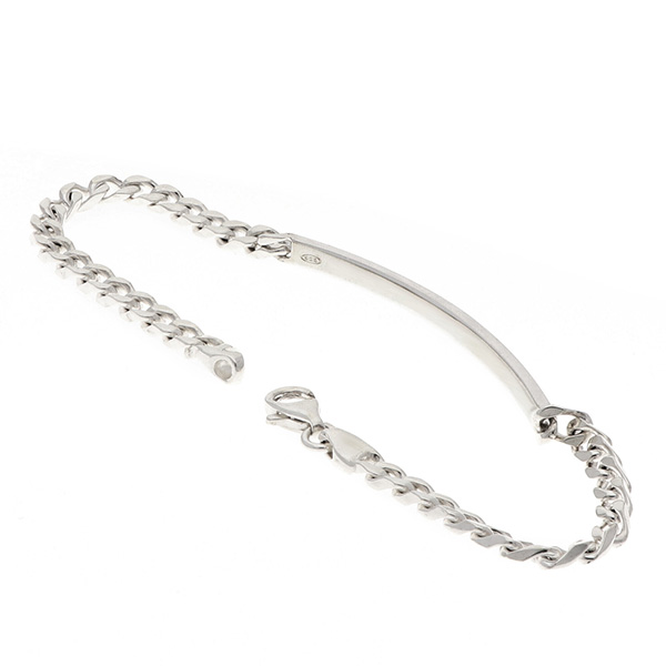 シルバーチェーンブレスレット
