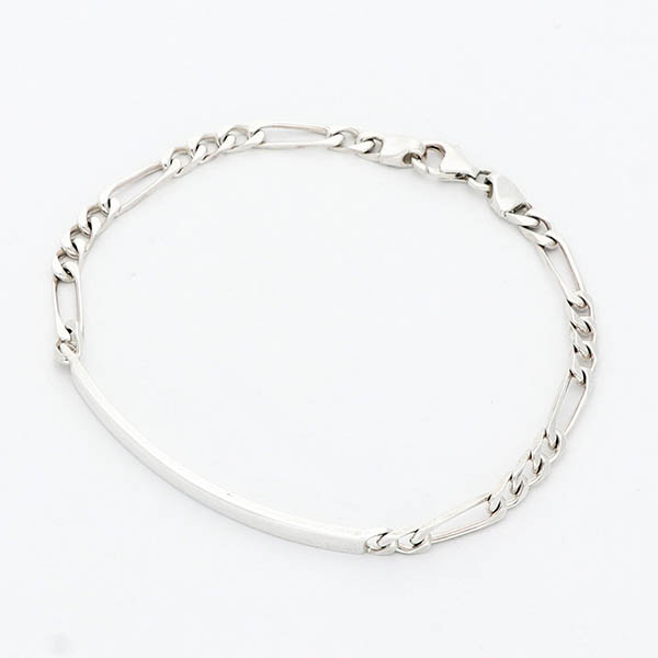 シルバーチェーンブレスレット