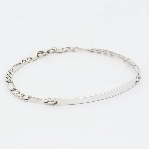 シルバーチェーンブレスレット