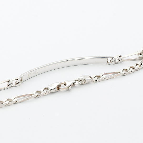 シルバーチェーンブレスレット