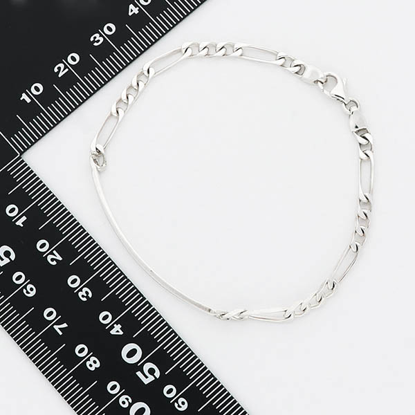 シルバーチェーンブレスレット