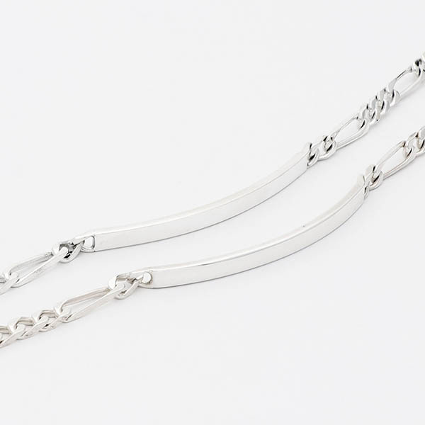 シルバーペアブレスレット