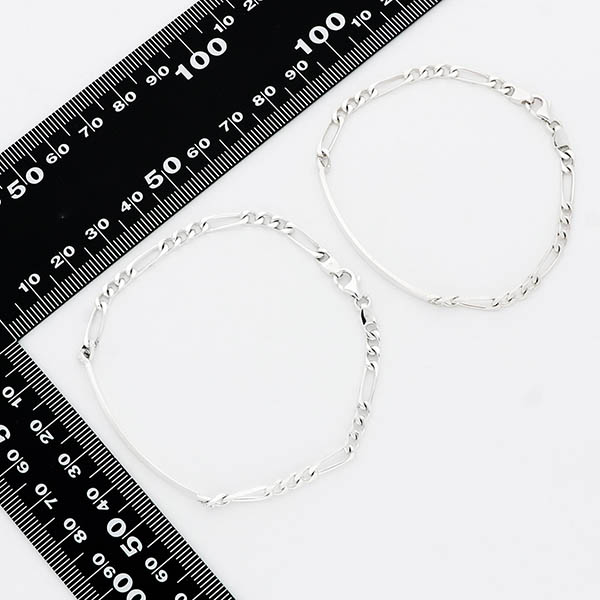 シルバーペアブレスレット