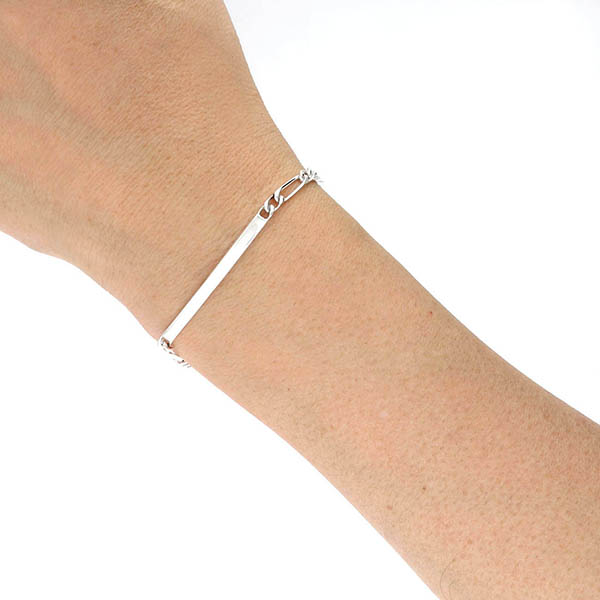 シルバーペアブレスレット