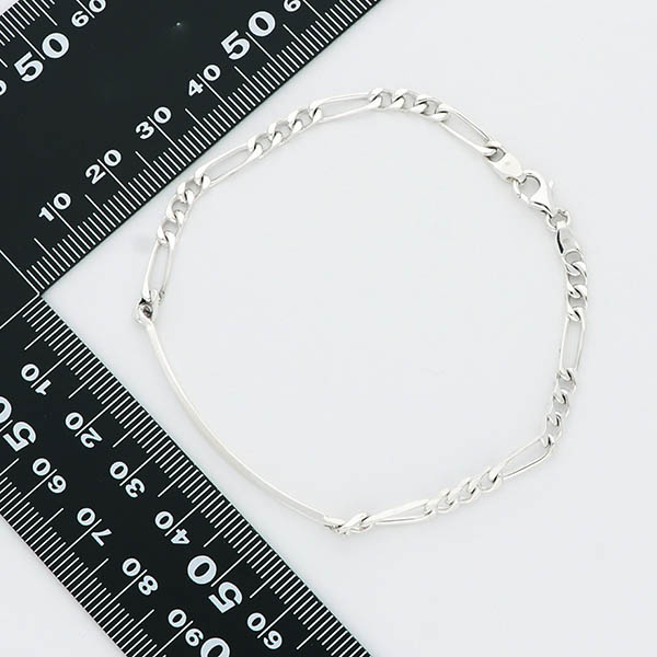シルバーチェーンブレスレット