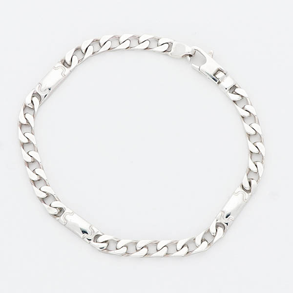 シルバーチェーンブレスレット