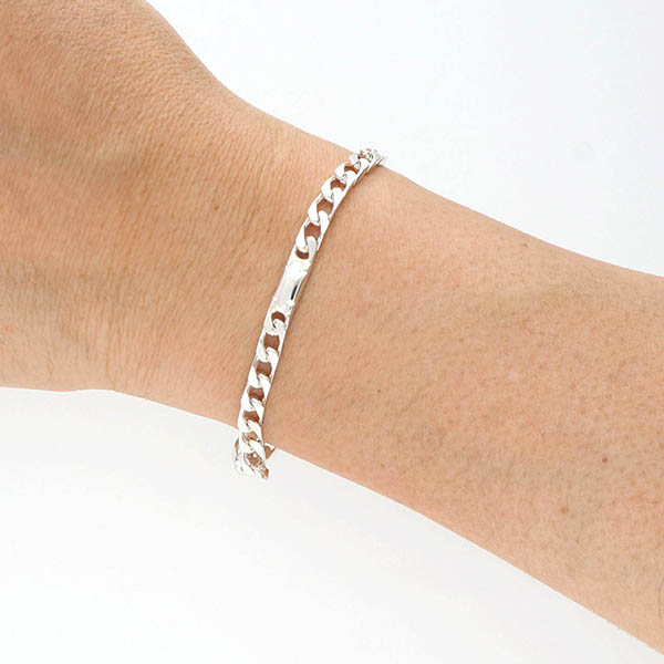 シルバーペアブレスレット