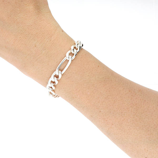 シルバーチェーンブレスレット